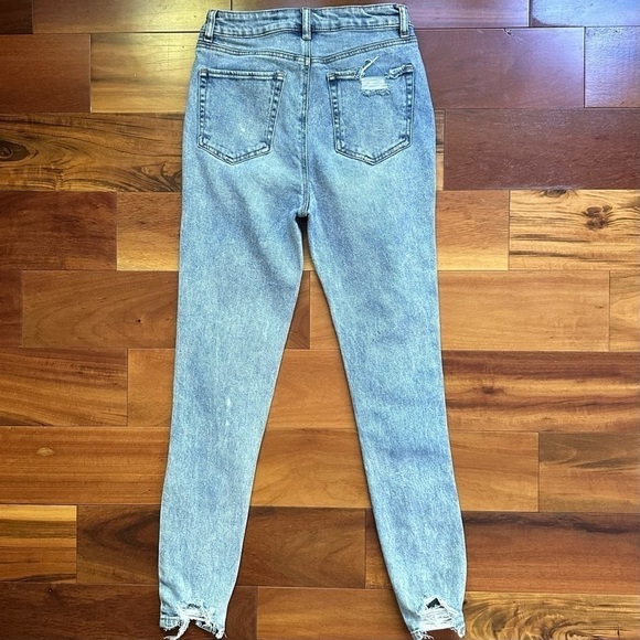 Tinseltown Destroyed Skinny Jeans - Picture 6 of 10